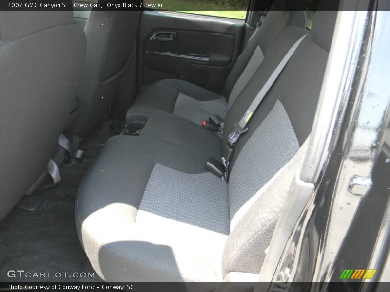 Onyx Black / Pewter 2007 GMC Canyon SLE Crew Cab