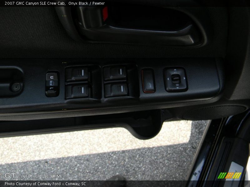 Onyx Black / Pewter 2007 GMC Canyon SLE Crew Cab