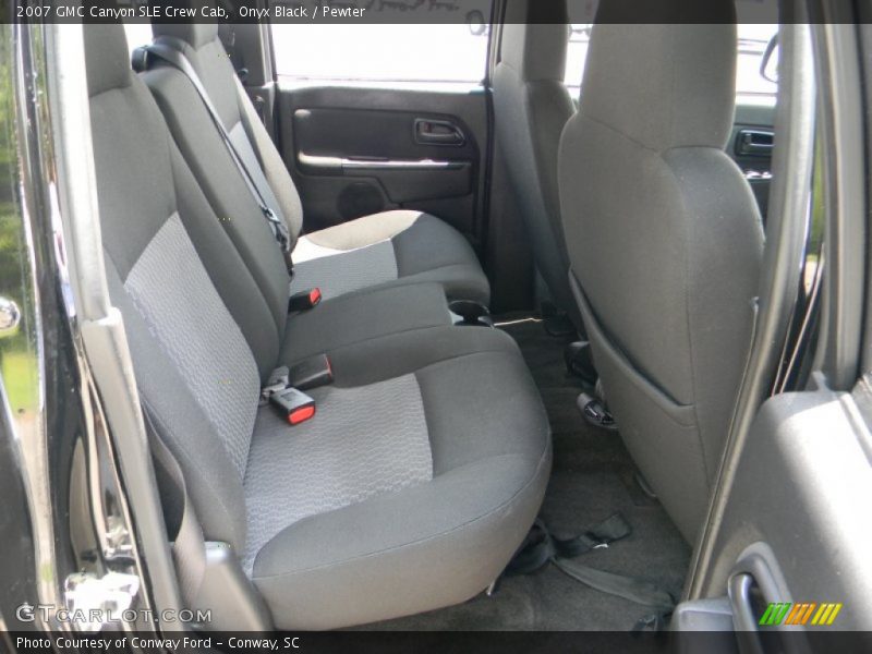 Onyx Black / Pewter 2007 GMC Canyon SLE Crew Cab