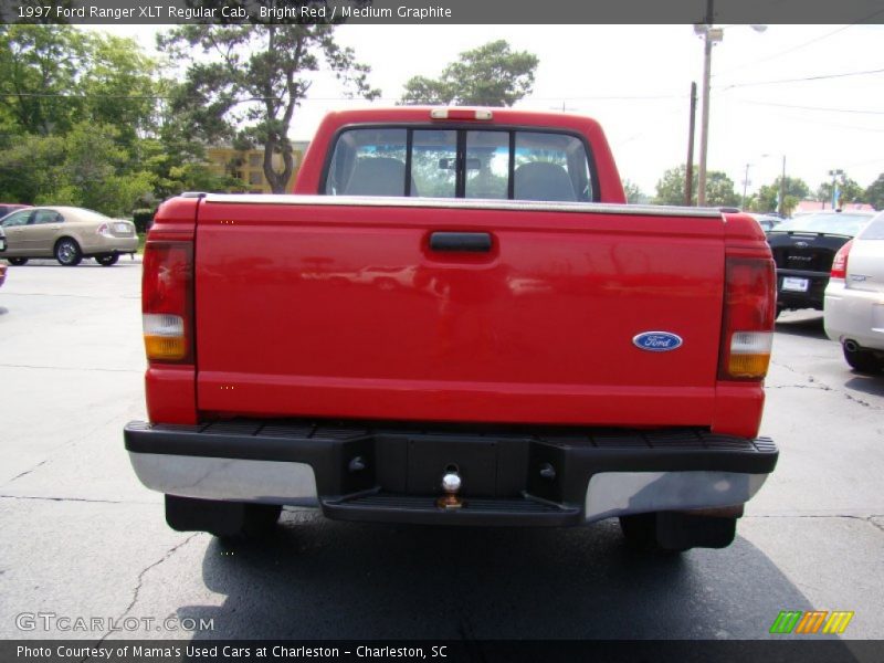 Bright Red / Medium Graphite 1997 Ford Ranger XLT Regular Cab