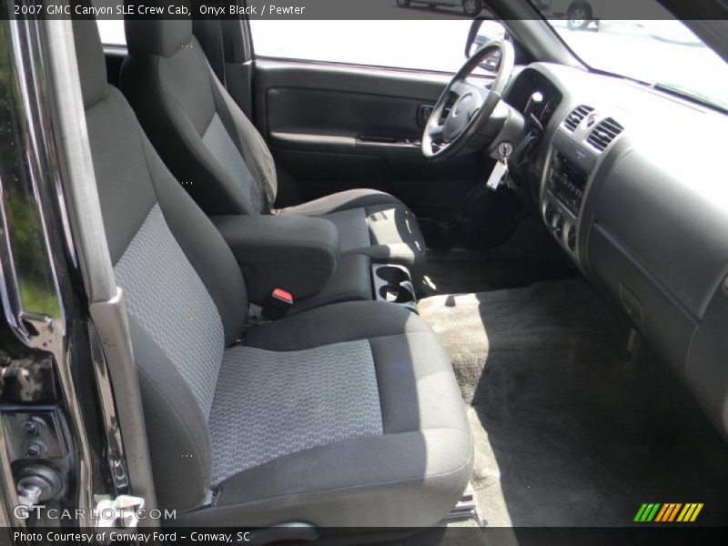 Onyx Black / Pewter 2007 GMC Canyon SLE Crew Cab