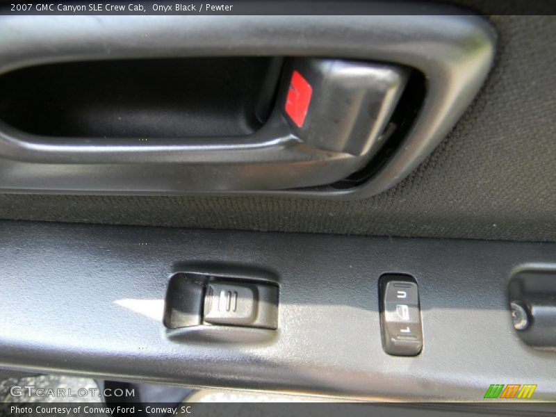 Onyx Black / Pewter 2007 GMC Canyon SLE Crew Cab