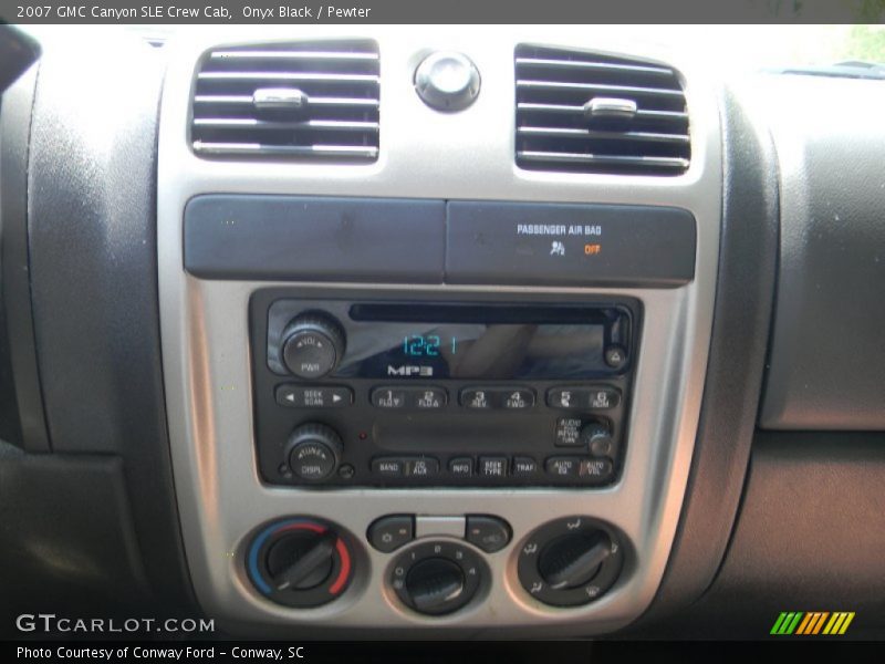 Onyx Black / Pewter 2007 GMC Canyon SLE Crew Cab
