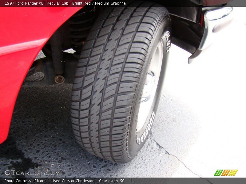 Bright Red / Medium Graphite 1997 Ford Ranger XLT Regular Cab