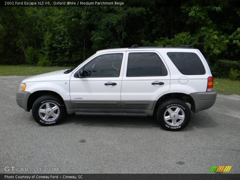  2001 Escape XLS V6 Oxford White