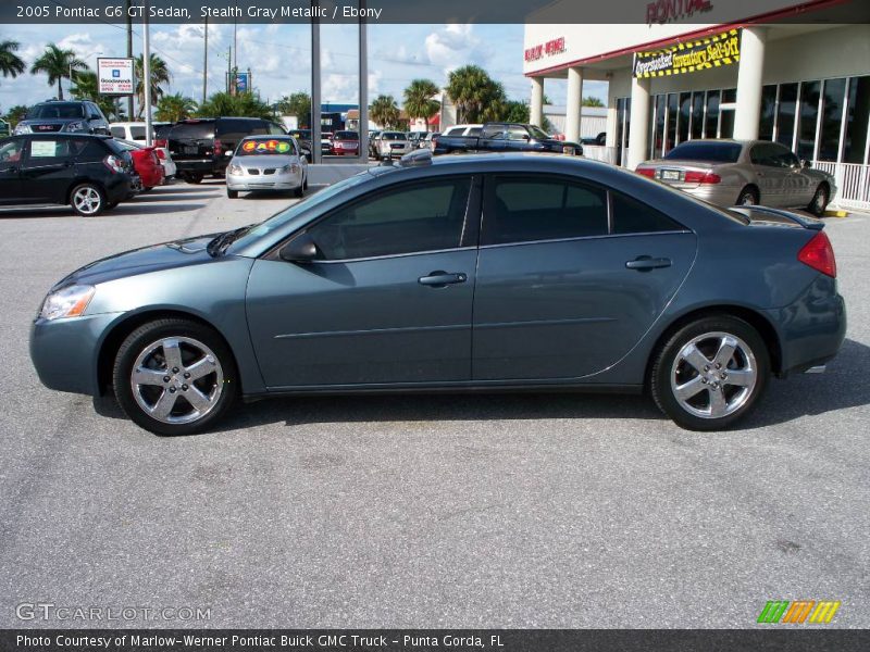 Stealth Gray Metallic / Ebony 2005 Pontiac G6 GT Sedan