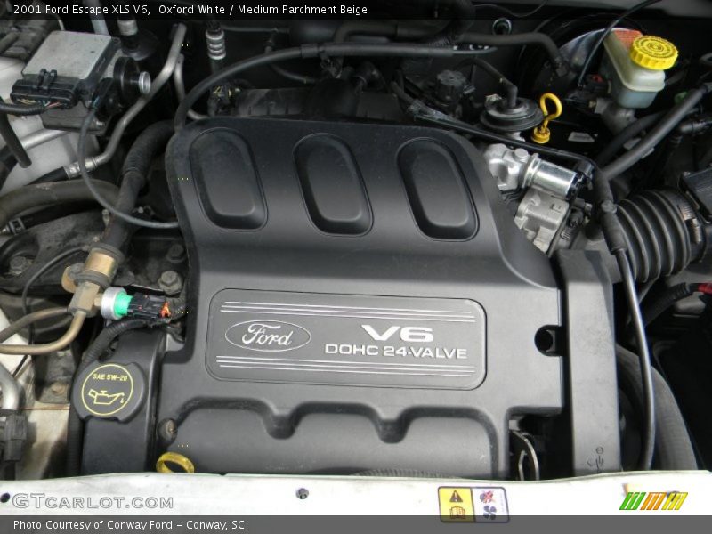  2001 Escape XLS V6 Engine - 3.0 Liter DOHC 24-Valve V6