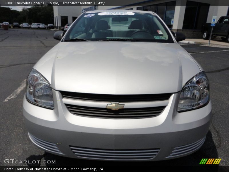 Ultra Silver Metallic / Gray 2008 Chevrolet Cobalt LS Coupe