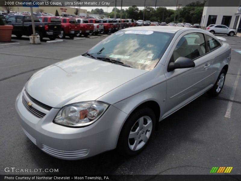Ultra Silver Metallic / Gray 2008 Chevrolet Cobalt LS Coupe