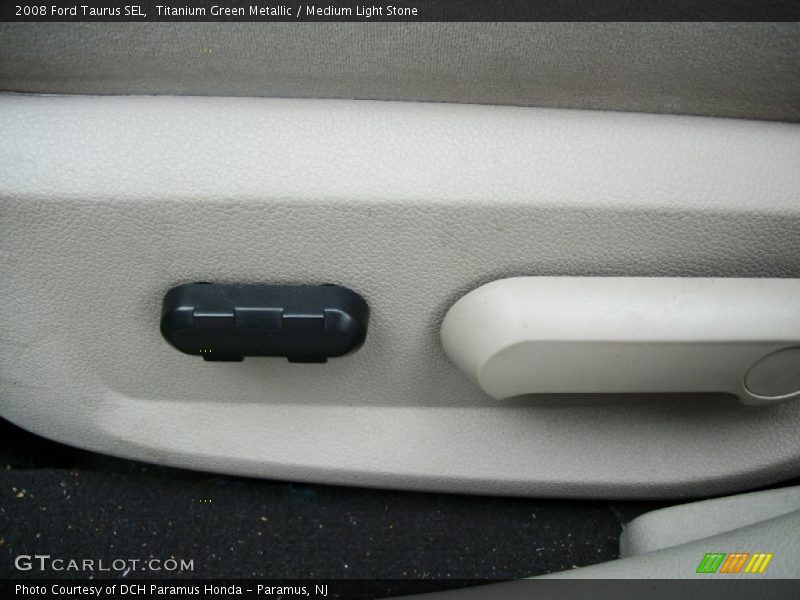 Titanium Green Metallic / Medium Light Stone 2008 Ford Taurus SEL