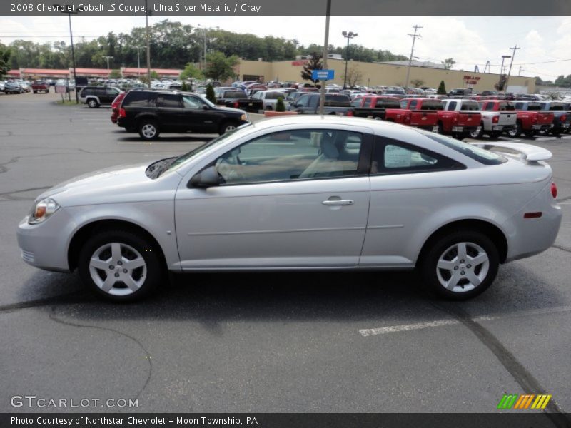 Ultra Silver Metallic / Gray 2008 Chevrolet Cobalt LS Coupe