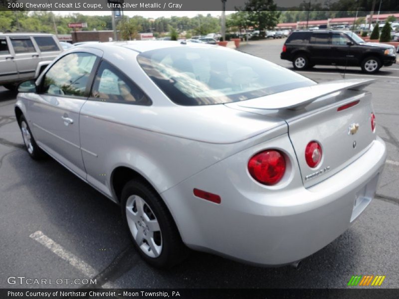 Ultra Silver Metallic / Gray 2008 Chevrolet Cobalt LS Coupe