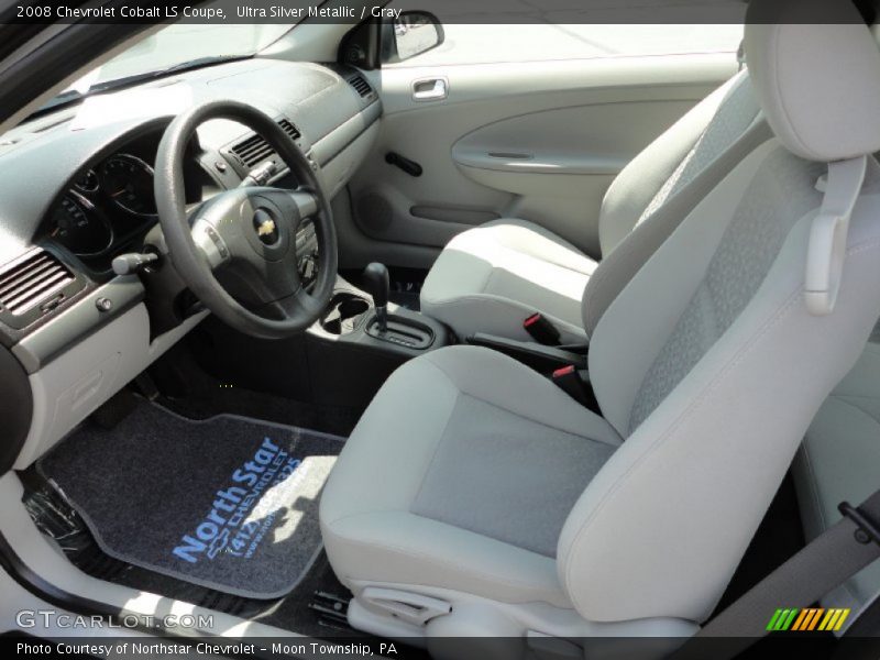Ultra Silver Metallic / Gray 2008 Chevrolet Cobalt LS Coupe