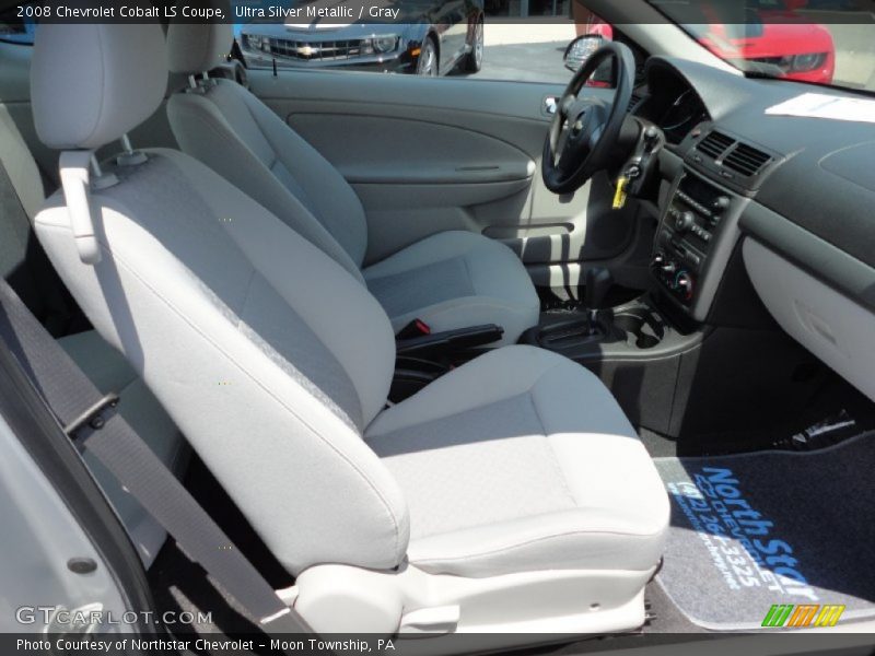 Ultra Silver Metallic / Gray 2008 Chevrolet Cobalt LS Coupe