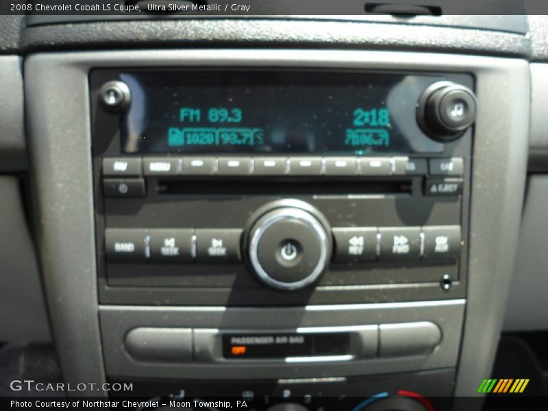 Ultra Silver Metallic / Gray 2008 Chevrolet Cobalt LS Coupe