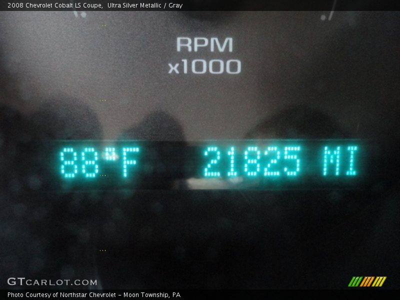 Ultra Silver Metallic / Gray 2008 Chevrolet Cobalt LS Coupe