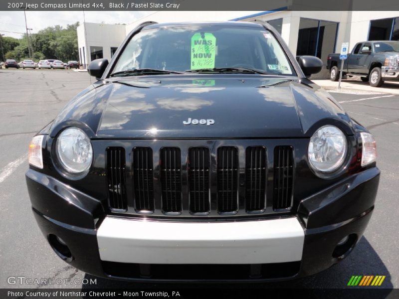Black / Pastel Slate Gray 2007 Jeep Compass Limited 4x4