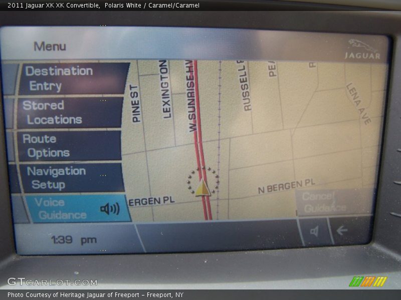 Navigation of 2011 XK XK Convertible