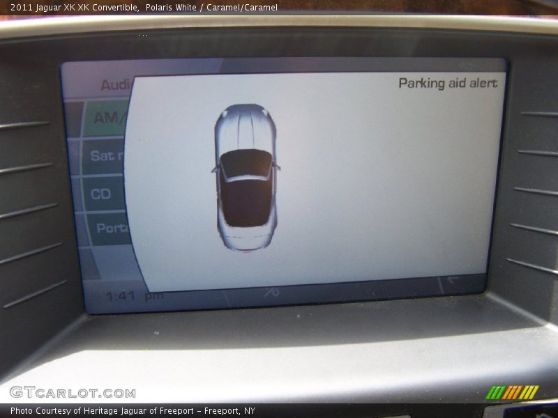 Polaris White / Caramel/Caramel 2011 Jaguar XK XK Convertible
