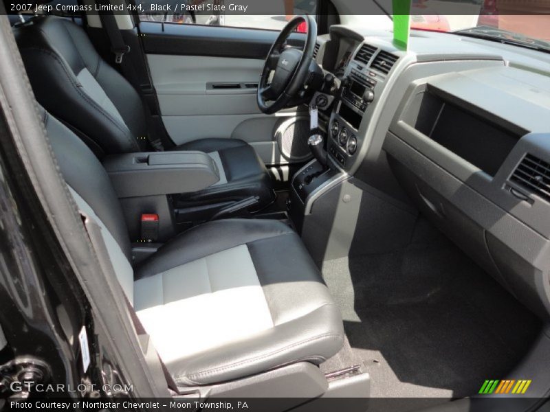 Black / Pastel Slate Gray 2007 Jeep Compass Limited 4x4