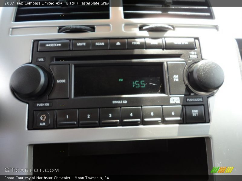 Black / Pastel Slate Gray 2007 Jeep Compass Limited 4x4