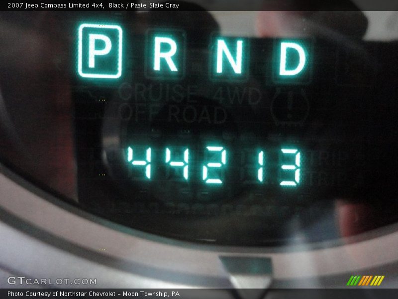 Black / Pastel Slate Gray 2007 Jeep Compass Limited 4x4