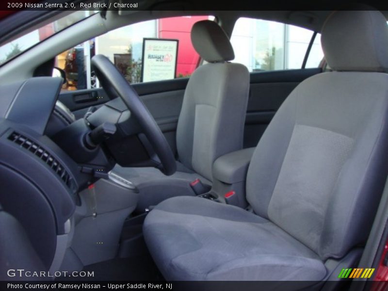 Red Brick / Charcoal 2009 Nissan Sentra 2.0