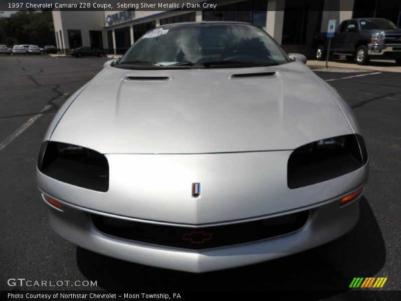 Sebring Silver Metallic / Dark Grey 1997 Chevrolet Camaro Z28 Coupe