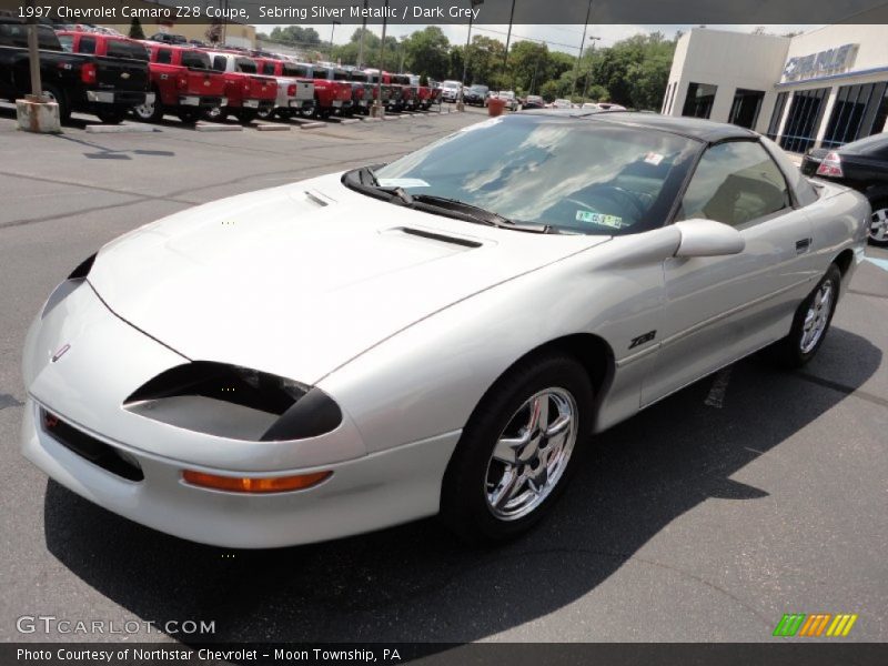 Sebring Silver Metallic / Dark Grey 1997 Chevrolet Camaro Z28 Coupe