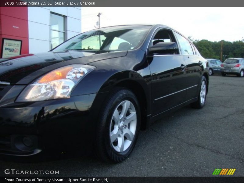 Super Black / Charcoal 2009 Nissan Altima 2.5 SL