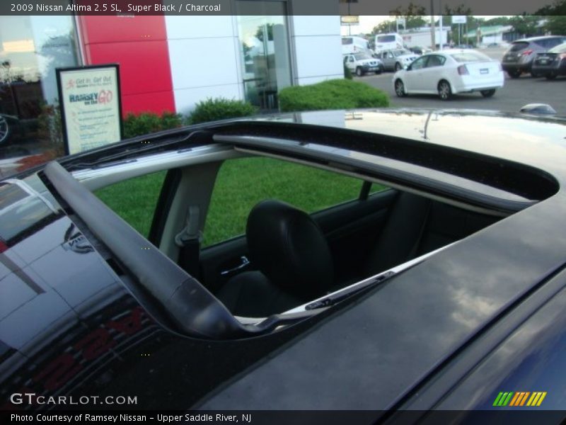 Super Black / Charcoal 2009 Nissan Altima 2.5 SL