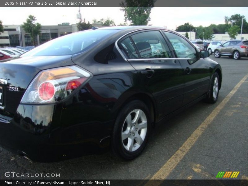 Super Black / Charcoal 2009 Nissan Altima 2.5 SL