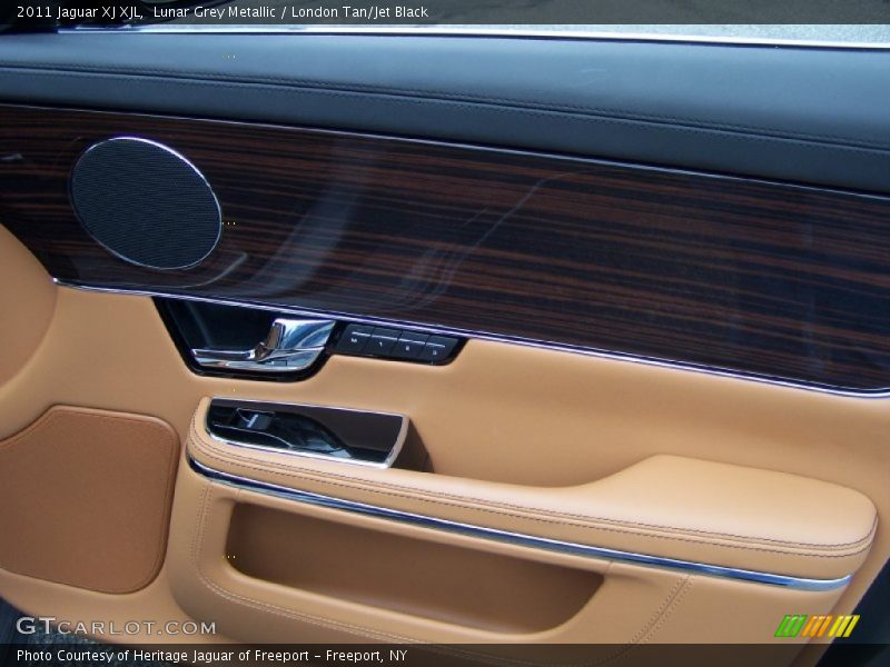 Lunar Grey Metallic / London Tan/Jet Black 2011 Jaguar XJ XJL