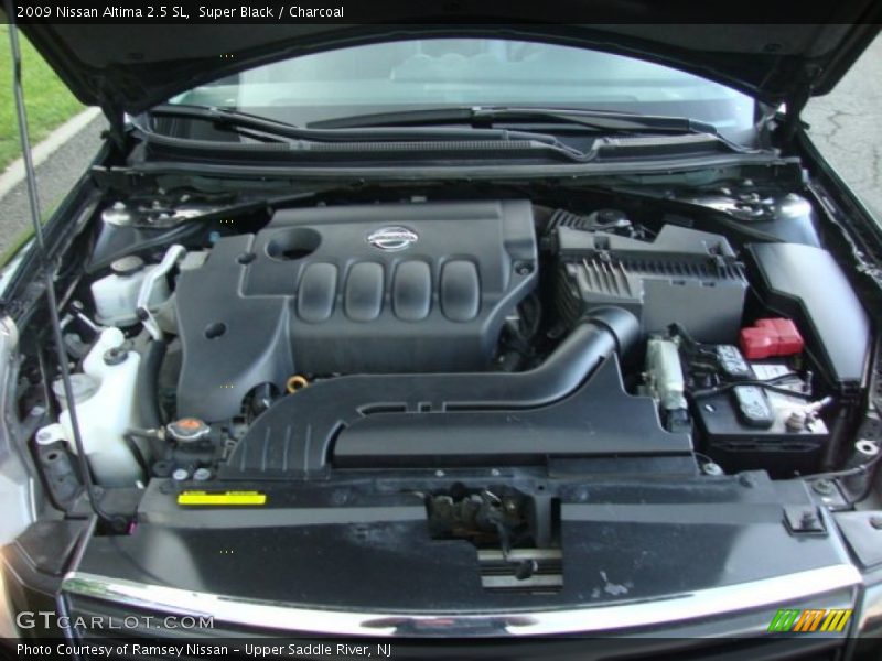 Super Black / Charcoal 2009 Nissan Altima 2.5 SL