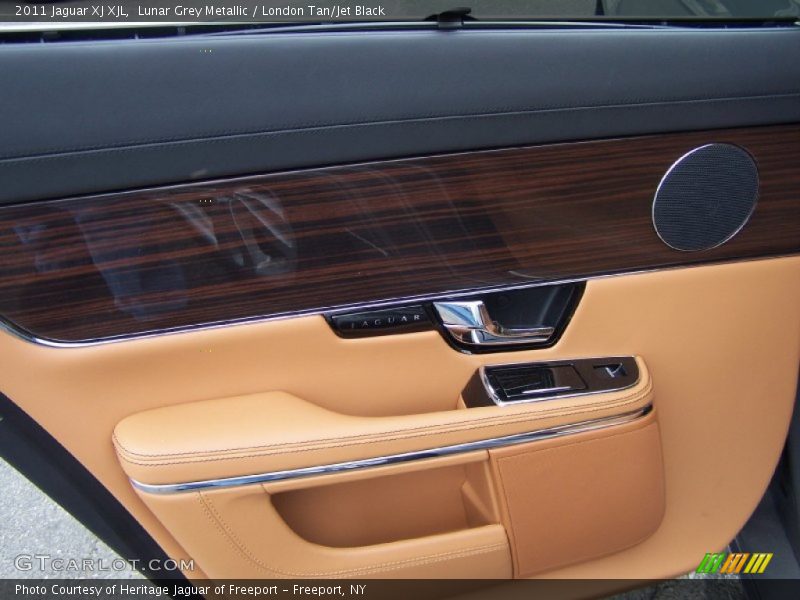 Lunar Grey Metallic / London Tan/Jet Black 2011 Jaguar XJ XJL