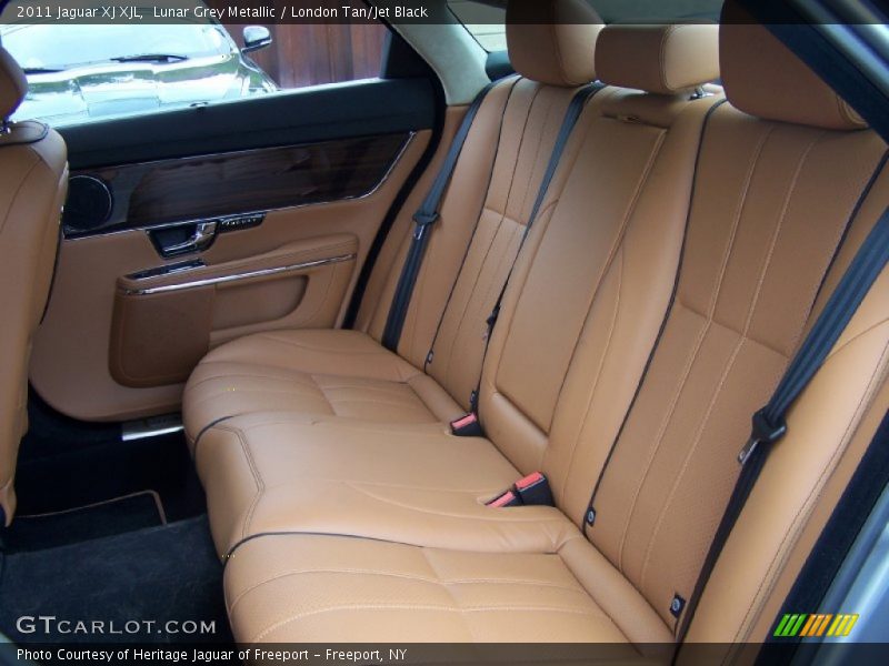 Lunar Grey Metallic / London Tan/Jet Black 2011 Jaguar XJ XJL