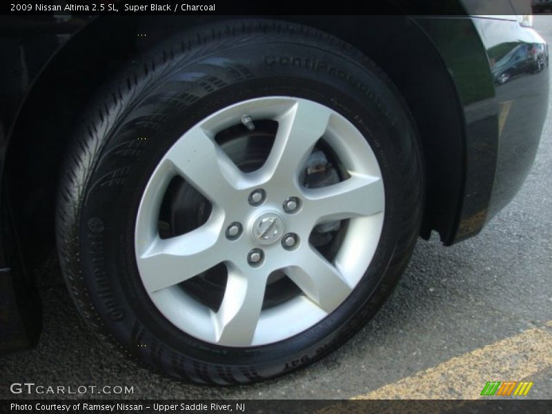 Super Black / Charcoal 2009 Nissan Altima 2.5 SL