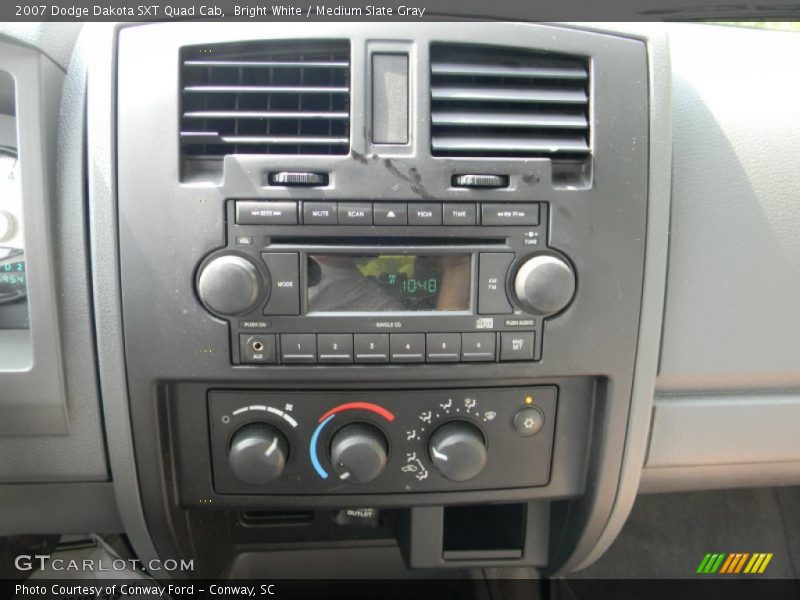 Controls of 2007 Dakota SXT Quad Cab
