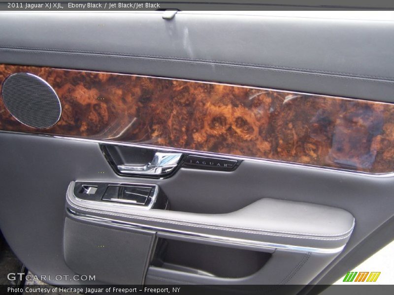 Ebony Black / Jet Black/Jet Black 2011 Jaguar XJ XJL
