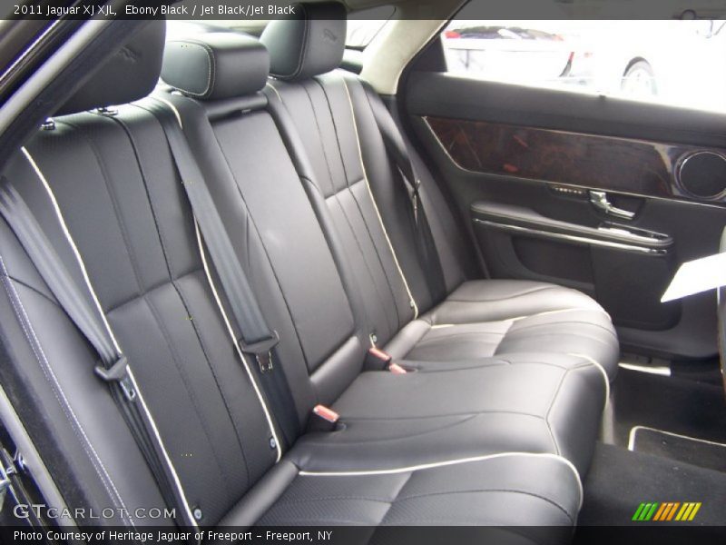 Ebony Black / Jet Black/Jet Black 2011 Jaguar XJ XJL