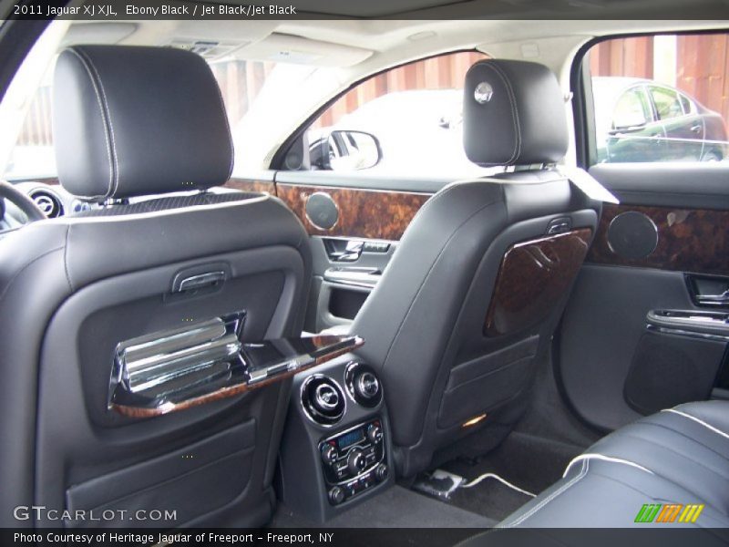 Ebony Black / Jet Black/Jet Black 2011 Jaguar XJ XJL