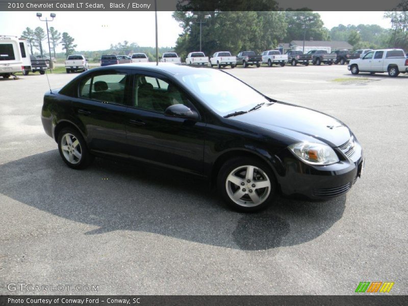 Black / Ebony 2010 Chevrolet Cobalt LT Sedan