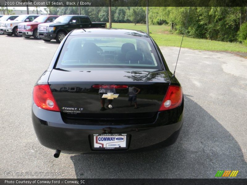 Black / Ebony 2010 Chevrolet Cobalt LT Sedan
