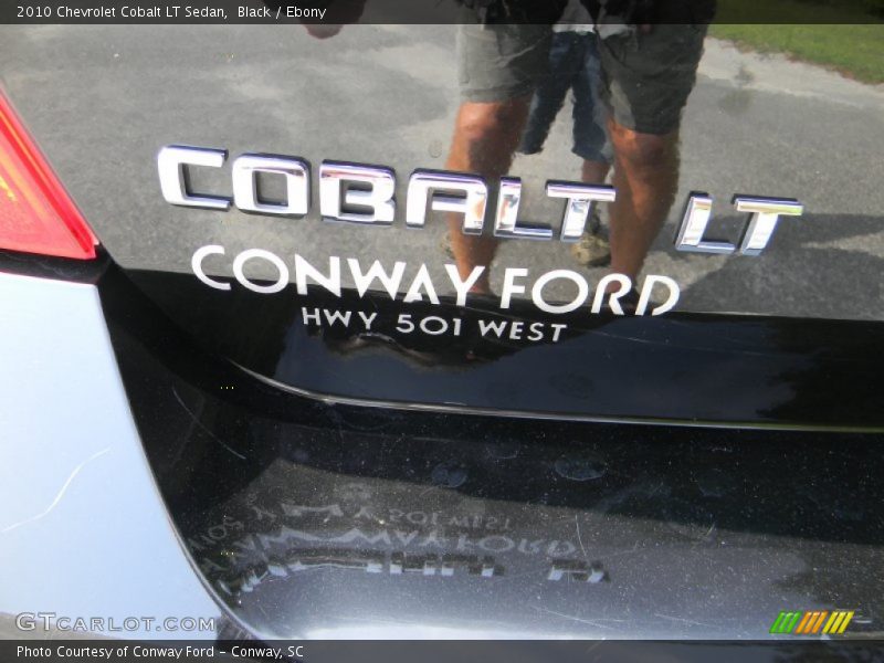 Black / Ebony 2010 Chevrolet Cobalt LT Sedan