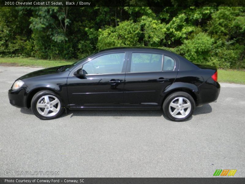 Black / Ebony 2010 Chevrolet Cobalt LT Sedan