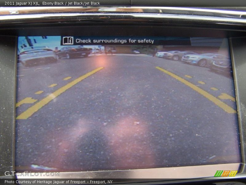 Ebony Black / Jet Black/Jet Black 2011 Jaguar XJ XJL