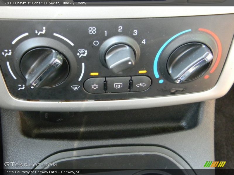 Black / Ebony 2010 Chevrolet Cobalt LT Sedan