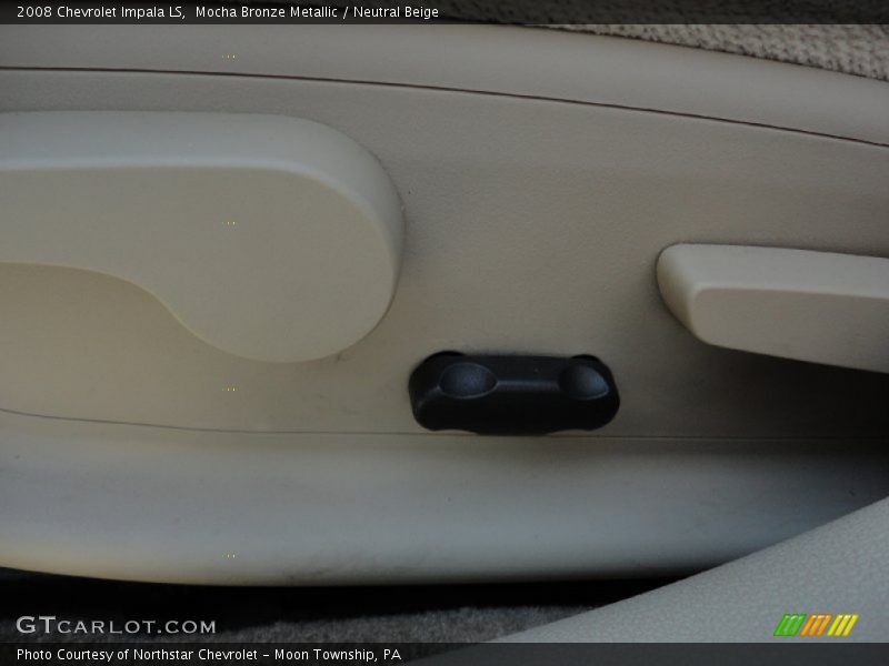 Mocha Bronze Metallic / Neutral Beige 2008 Chevrolet Impala LS