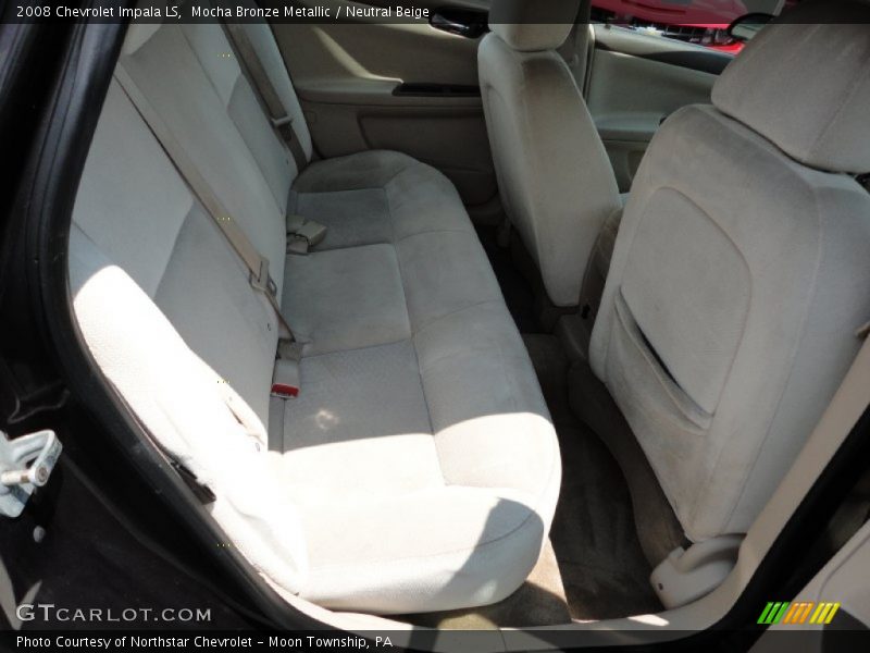 Mocha Bronze Metallic / Neutral Beige 2008 Chevrolet Impala LS
