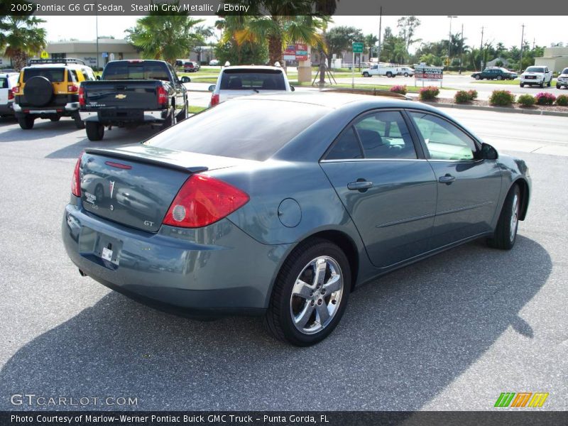 Stealth Gray Metallic / Ebony 2005 Pontiac G6 GT Sedan